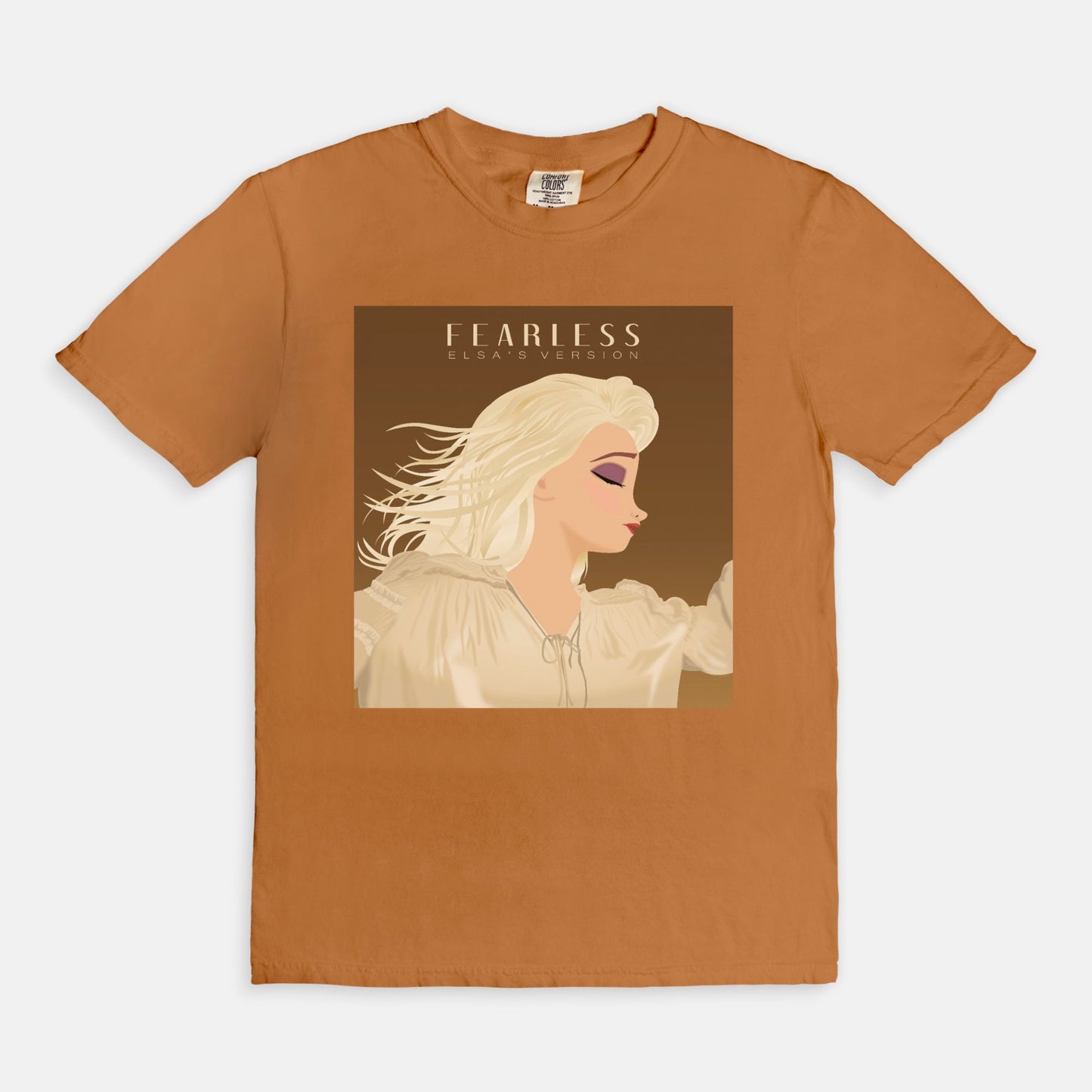 Elsa Fearless Comfort Colors Shirt
