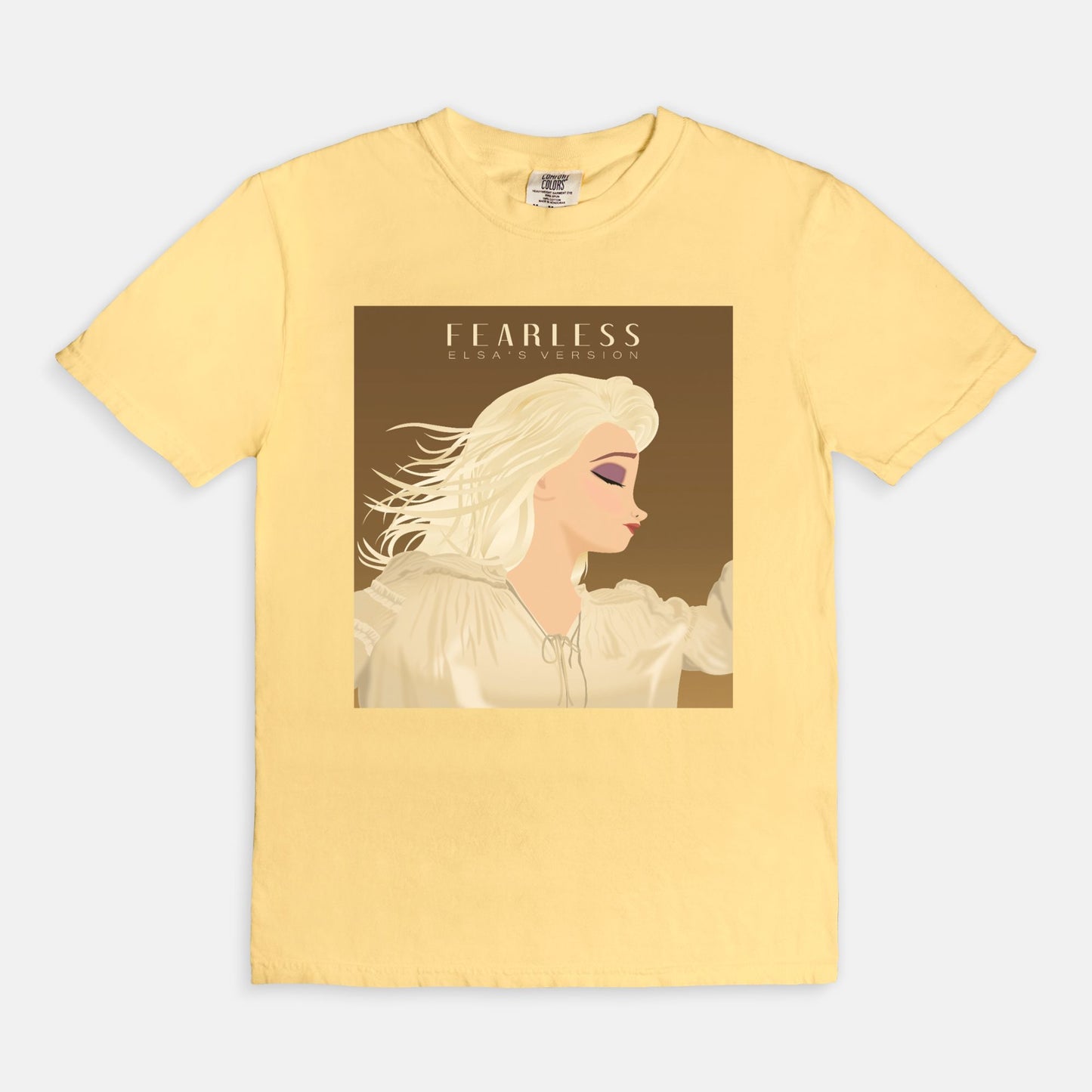 Elsa Fearless Comfort Colors Shirt