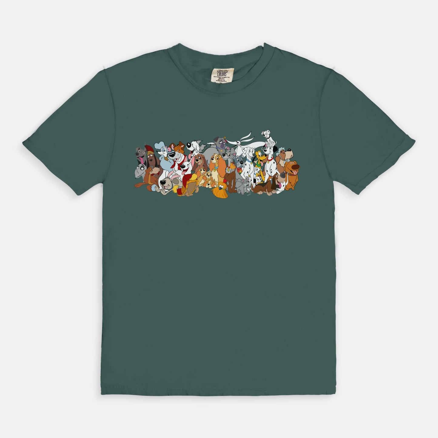 Dogs Of Disney Comfort Colors Shirt