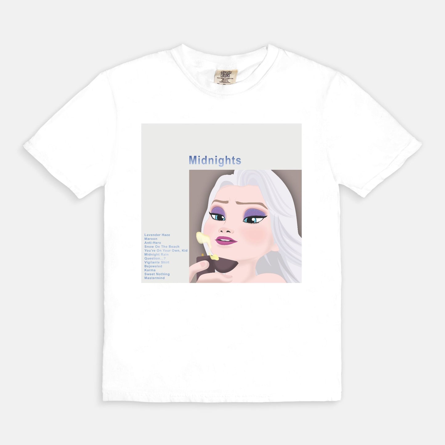 Elsa Midnights Comfort Colors Shirt