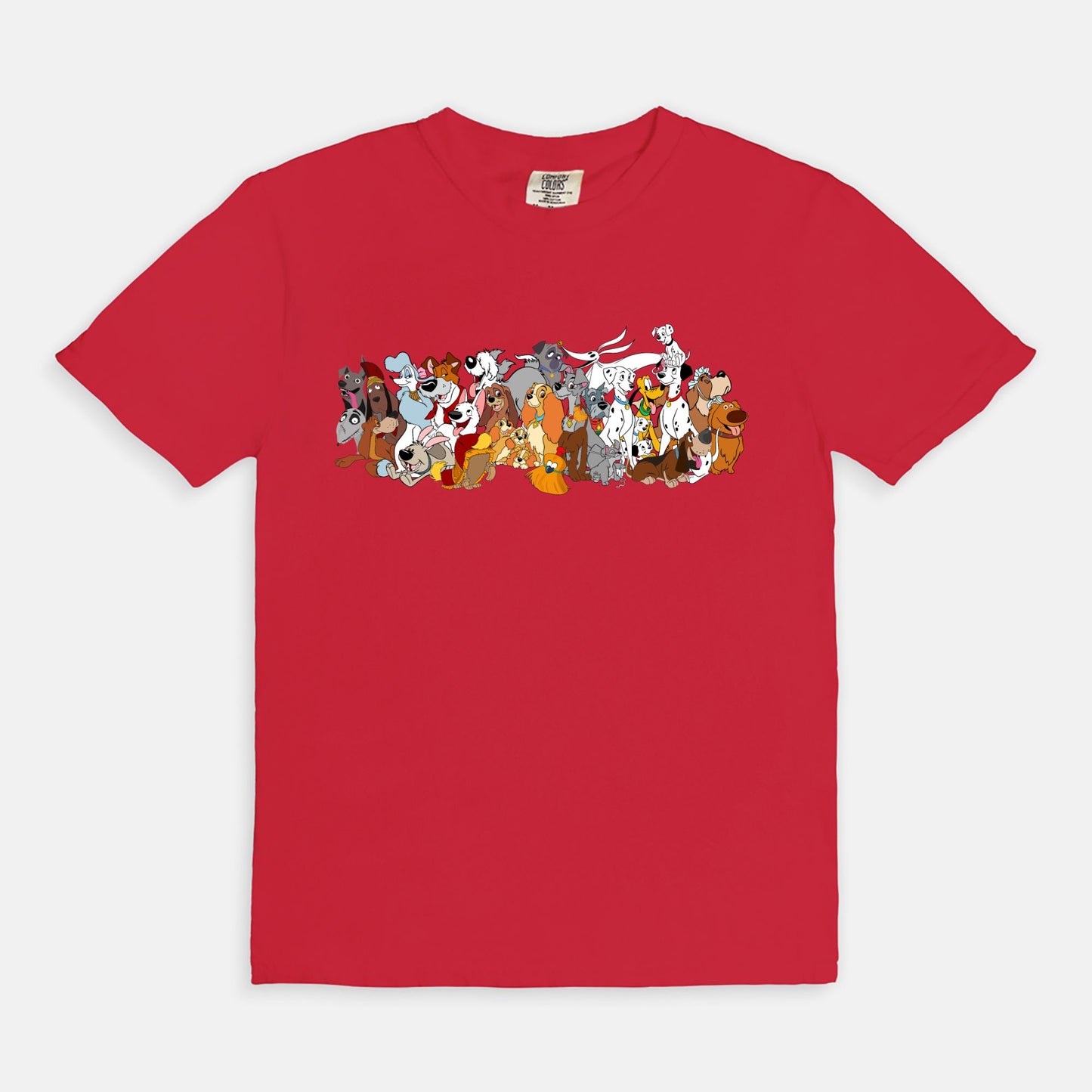 Dogs Of Disney Comfort Colors Shirt