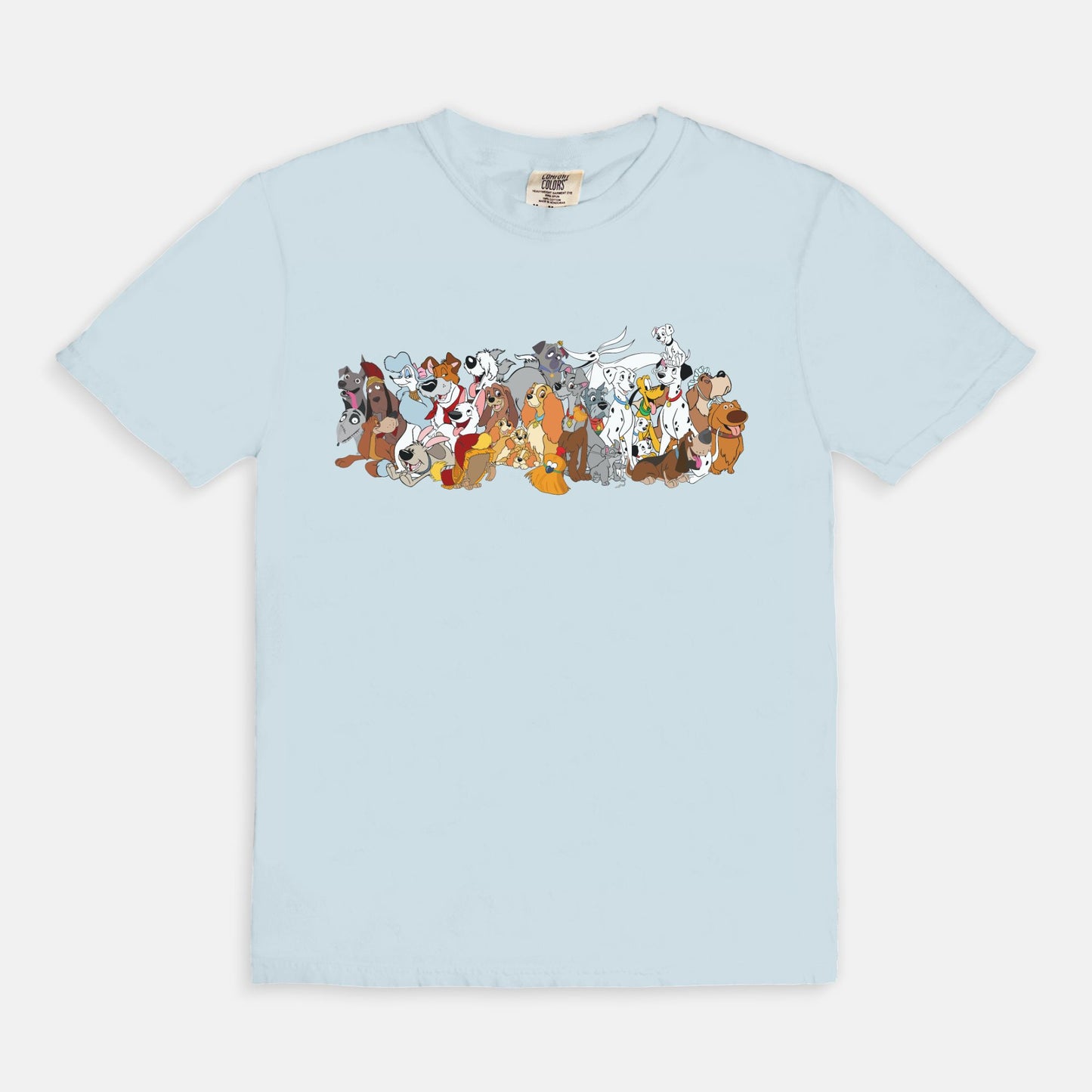 Dogs Of Disney Comfort Colors Shirt