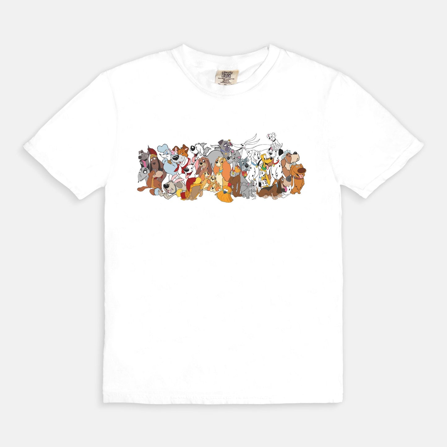 Dogs Of Disney Comfort Colors Shirt