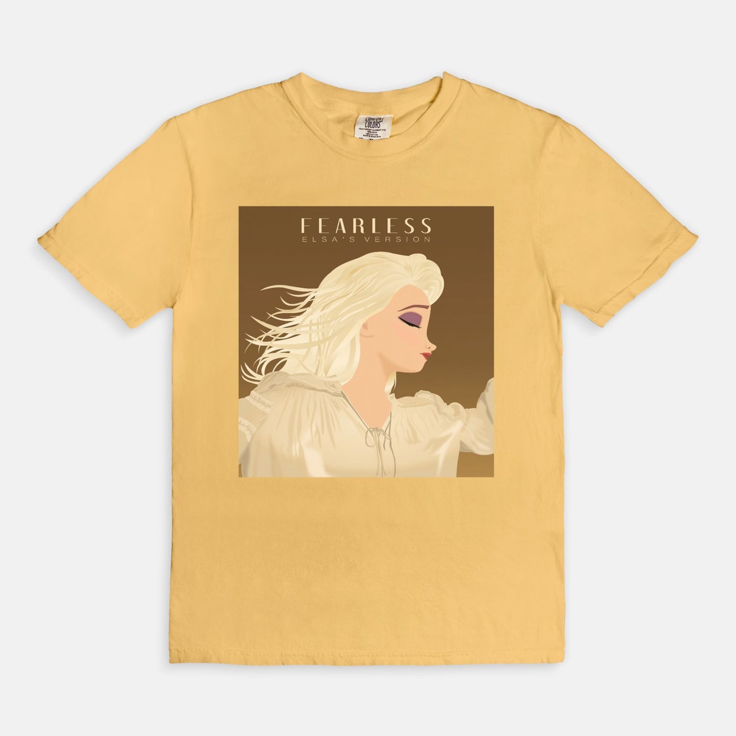 Elsa Fearless Comfort Colors Shirt