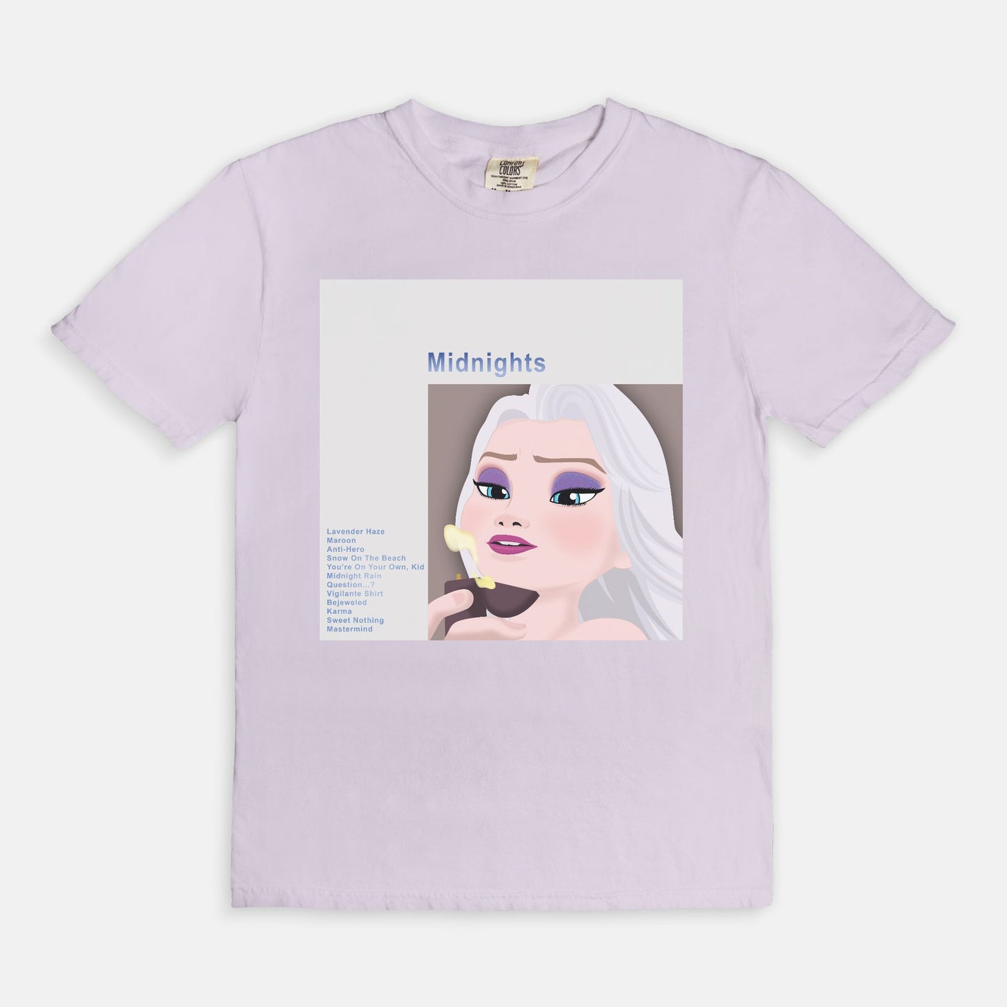 Elsa Midnights Comfort Colors Shirt
