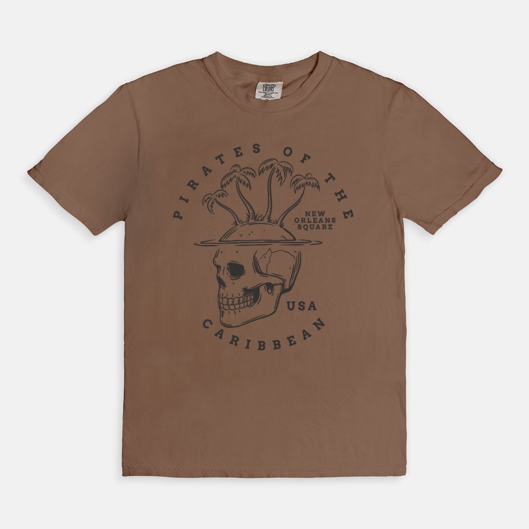 Pirates Of The Caribbean USA Comfort Colors Shirt