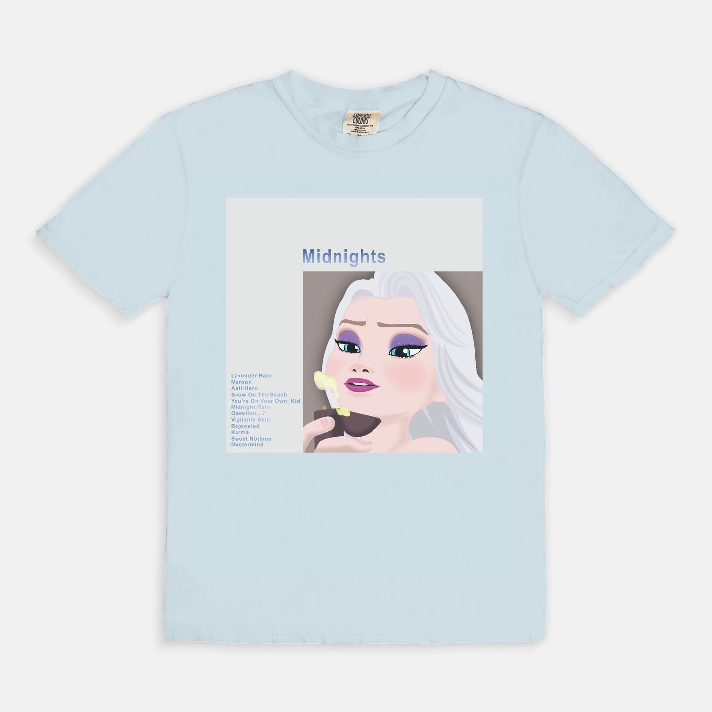 Elsa Midnights Comfort Colors Shirt