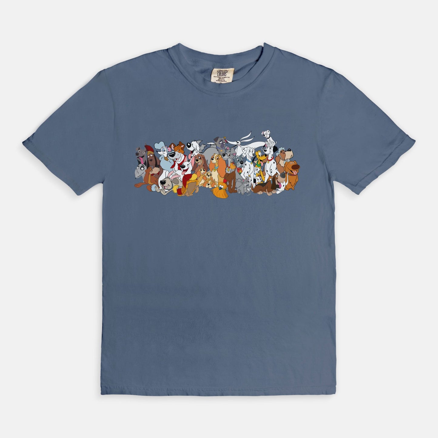 Dogs Of Disney Comfort Colors Shirt