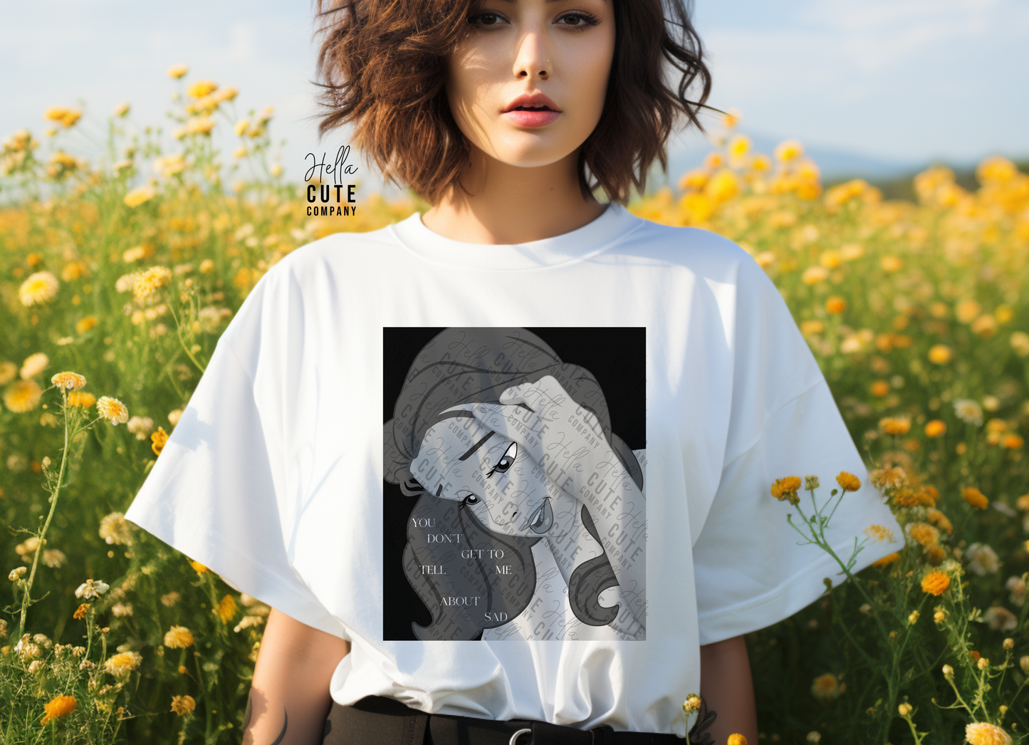 Belle You Don't Get To Tell Me About Sad Comfort Colors Shirt