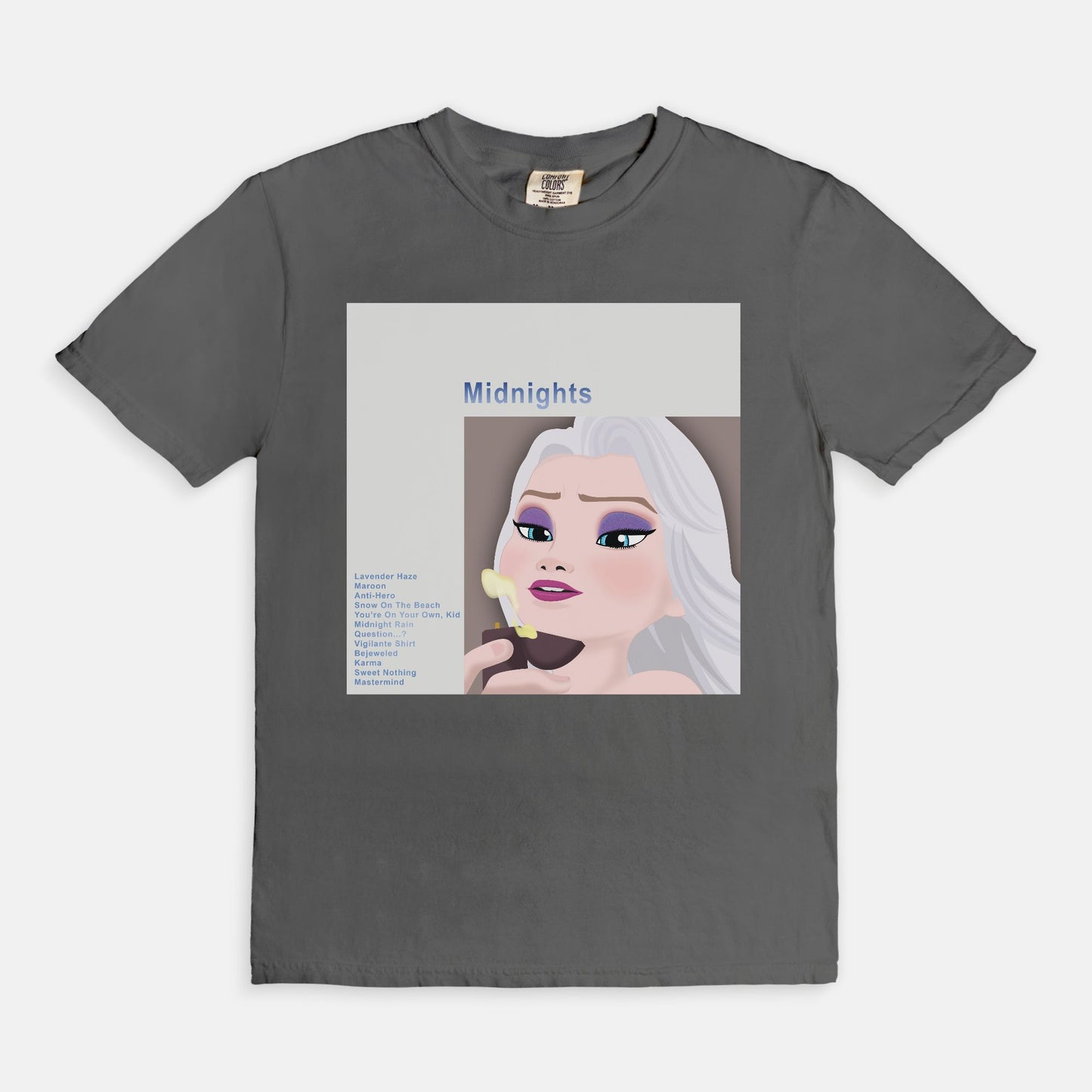 Elsa Midnights Comfort Colors Shirt