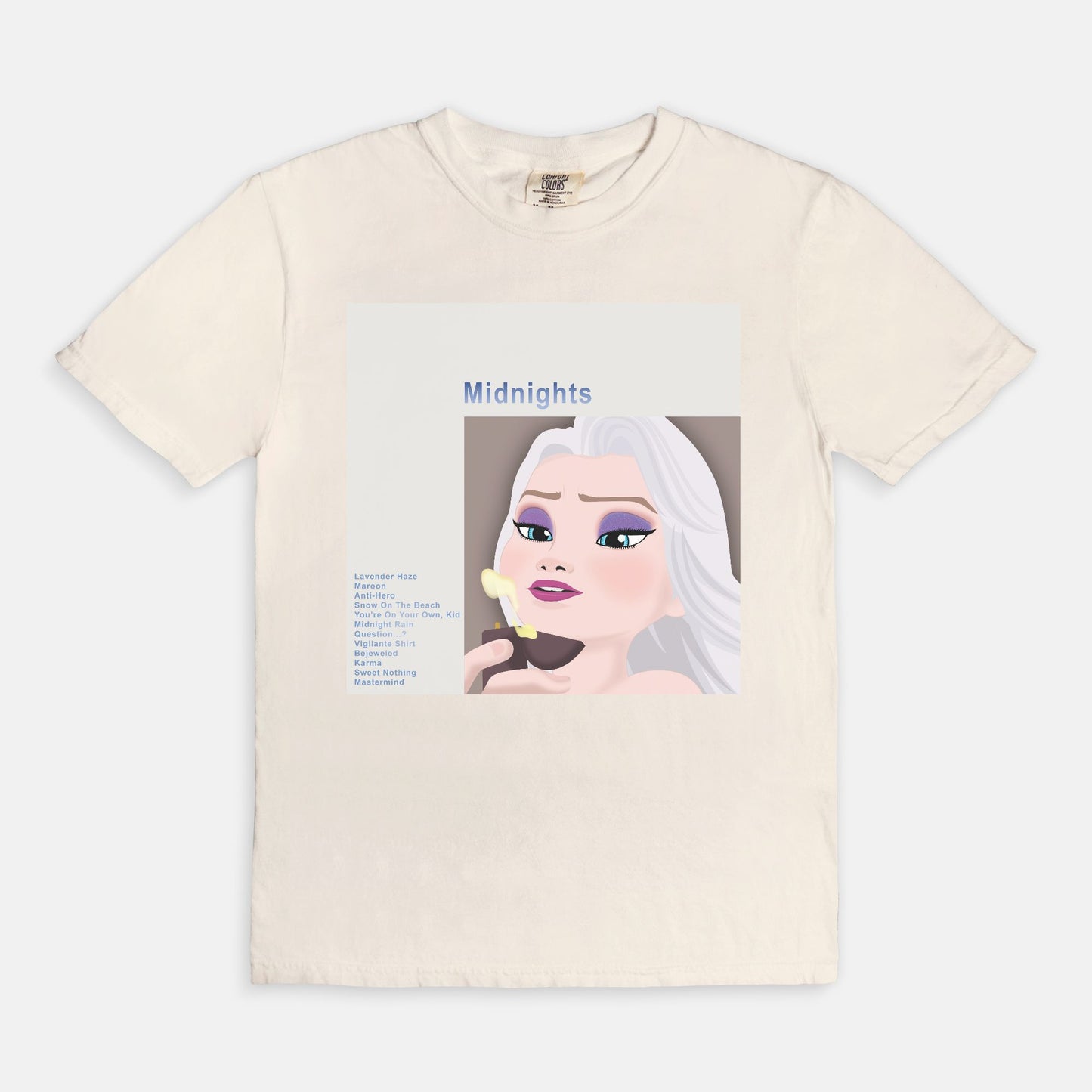 Elsa Midnights Comfort Colors Shirt