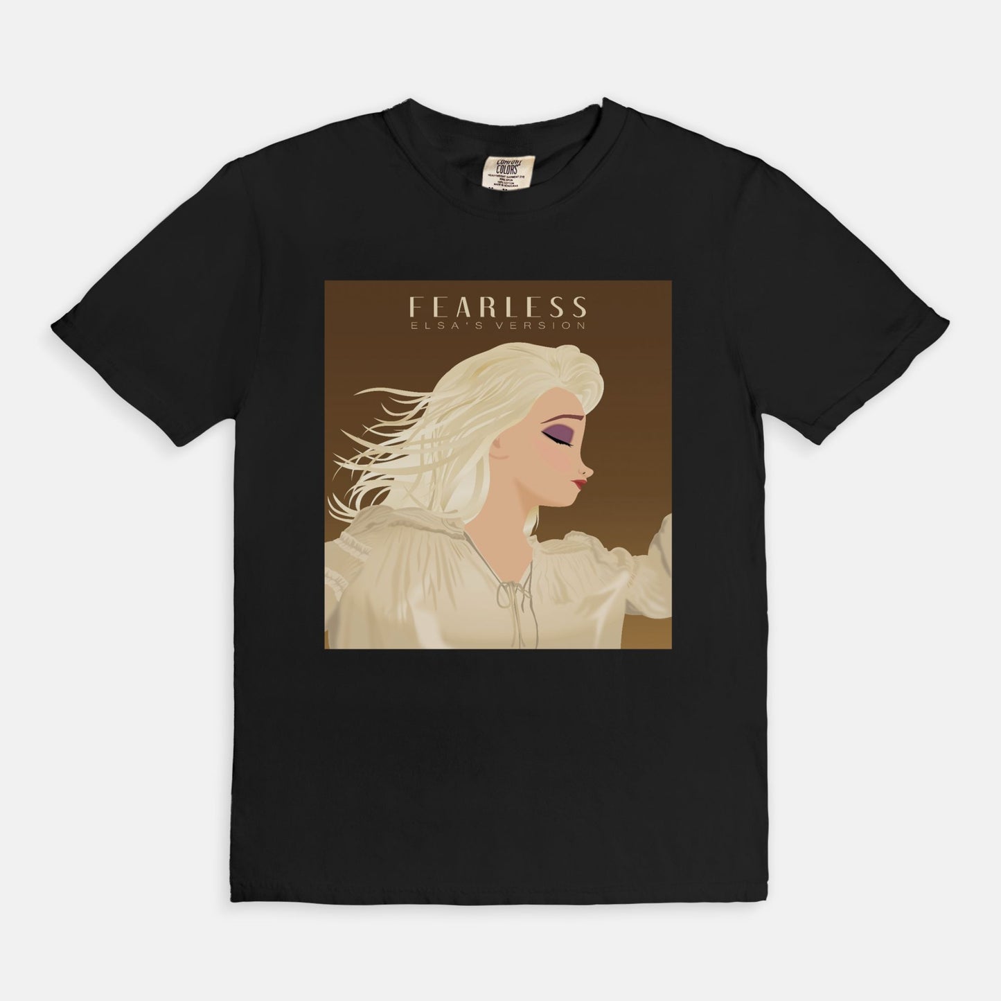 Elsa Fearless Comfort Colors Shirt